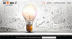 Desktop Screenshot of elektro-riba.at